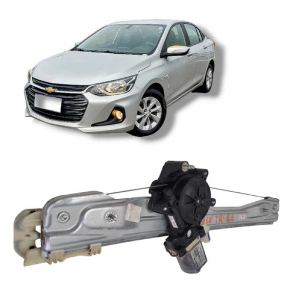 Máquina Vidro Traseira Esquerda Chevrolet Onix Original