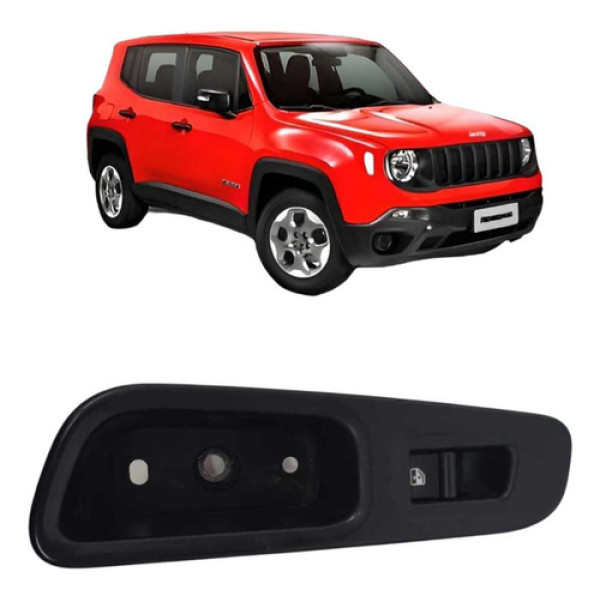 Comando Botão Vidro Elétrico Jeep Renegade Traseira Esquerdo