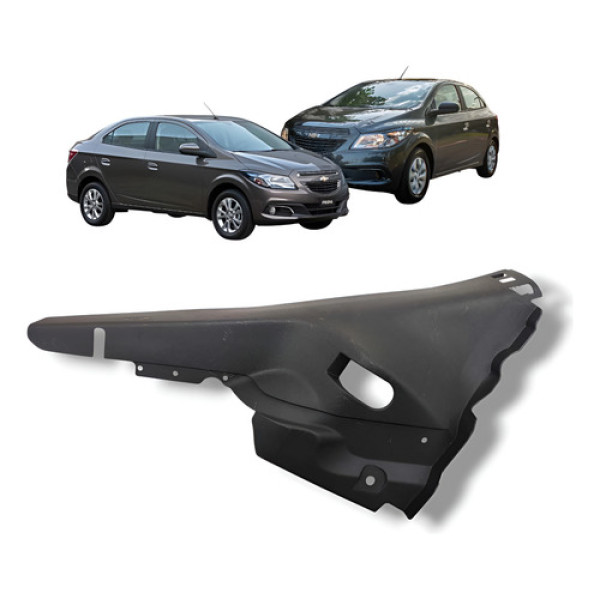 Acabamento Coluna Traseira Esquerda Gm Onix 2013-19 Original