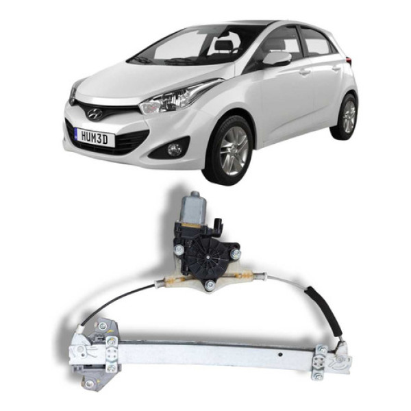 Máquina Vidro Dianteiro Esquerdo Hyundai Hb20 2013 2019 Orig