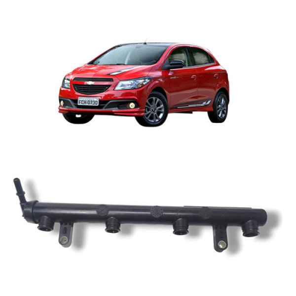 Flauta Bico Injetor Gm Onix 1.4 2013 A 2019 Original