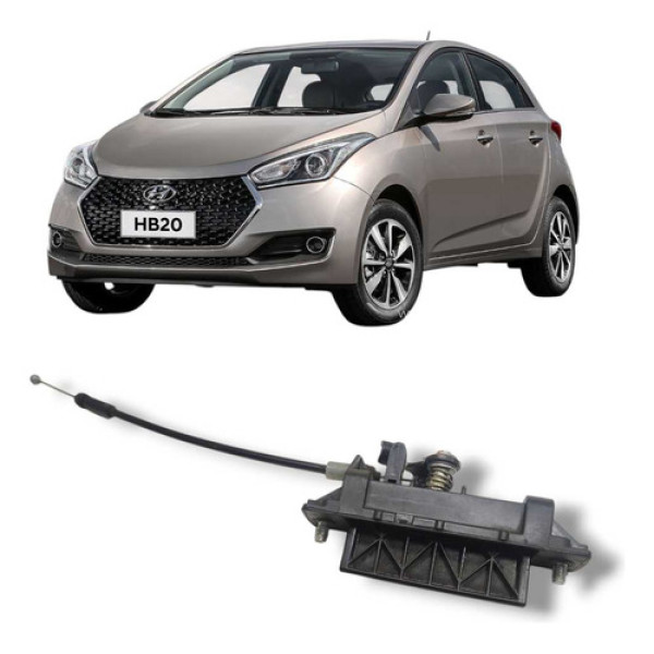 Maçaneta Tampa Traseira Hyundai Hb20 2013 A 2019 Original