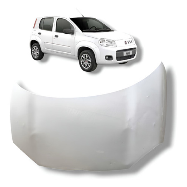  Capô Fiat Uno Vivace 2011 A 2016 Original Com Detalhes 