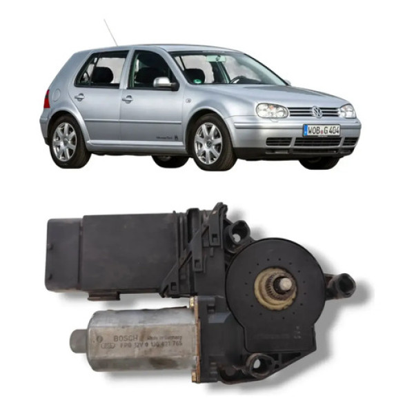 Motor Máquina Vidro Dianteiro Esquerdo Vw Golf 2000 2006