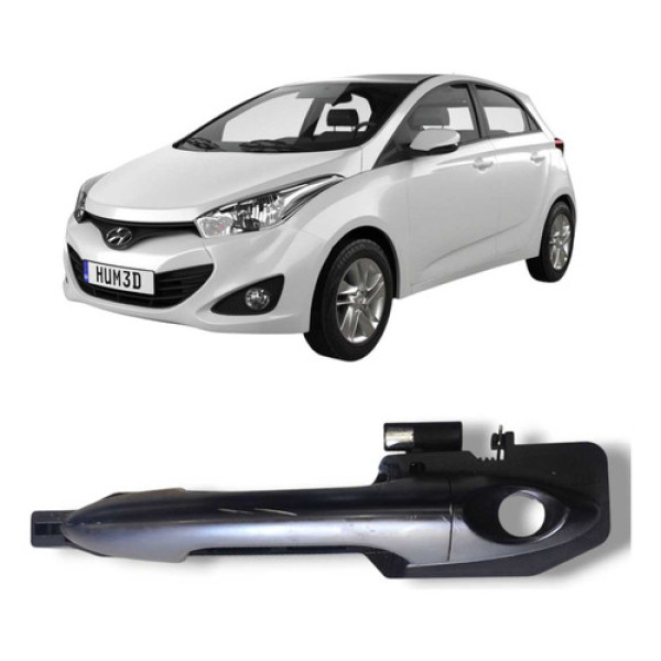 Maçaneta Externa Dianteira Esquerda Hyundai Hb20 2013 2019 Dianteira