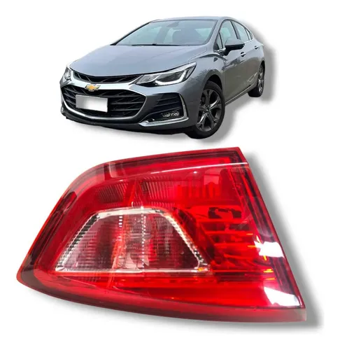 Lanterna Traseira Esquerda Gm Cruze 2017 2022 Esquerdo/motorista Vermelho