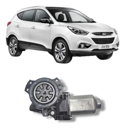 Motor Máquina Vidro Traseiro Direito Hyundai Ix35 2011 2015