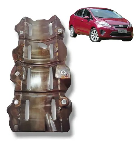 Defletor Óleo Carter New Fiesta Focus 1.6 2010 A 2015 Preto