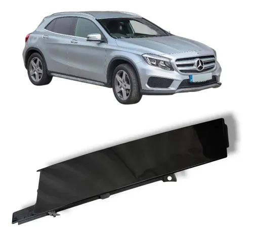 Moldura Coluna Dianteira Direita Mercedes Gla 200 Original  Preto