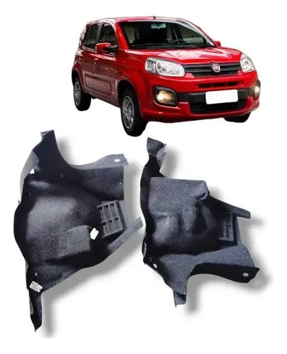 Carpete Forro Lateral Porta Malas Uno Vivace 2011 2016 Origi