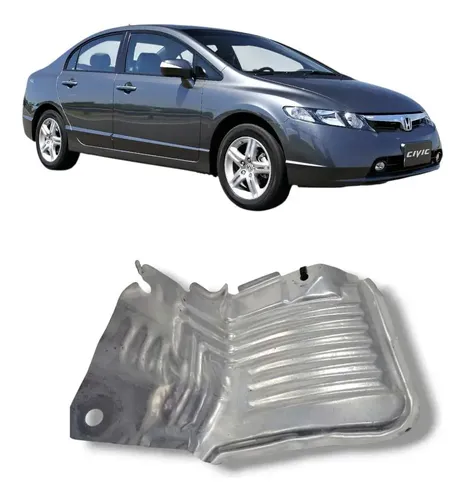  Protetor Calor Escapamento Honda Civic 2007 A 2011