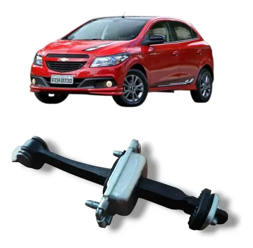 Limitador Porta Dianteira Esquerda Gm Onix 2013 2019 Origina Preto