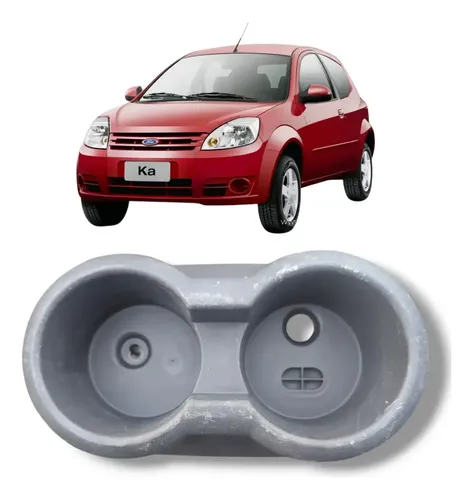 Porta Copo Ford Ka 2008 2012 Original Preto