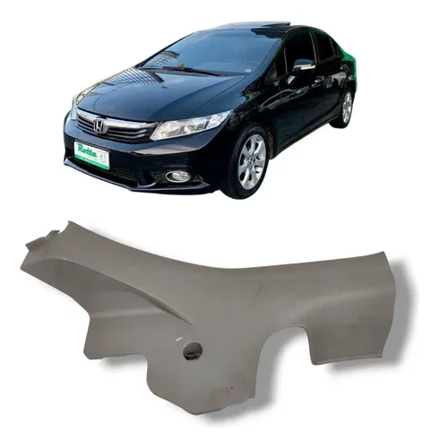 Soleira Porta Traseira Esquerda Honda Civic 2012 2016 Origin Cinza