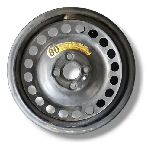 Roda Step Temporário Hyundai Hb20 2013 2019 Prateado