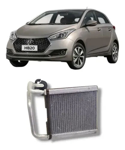 Radiador Ar Quente Hyundai Hb20 2013 2019 Original