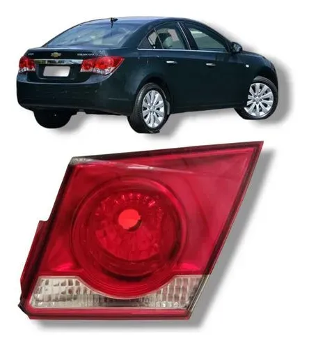 Lanterna Traseira Direita Cruze 2012 A 2016 Sedan (mala) Direito/passageiro Vermelho