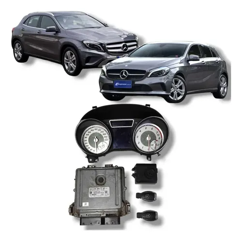 Kit Code Módulo Injeção Mercedes Gla 200 A 200 2014 2018 